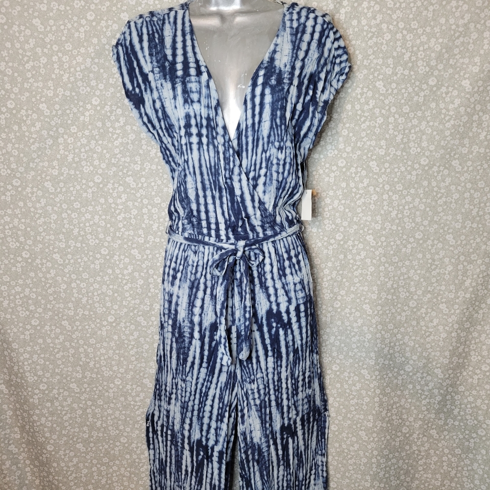 Womens Vanilla Star Short Sleeve Jumpsuit